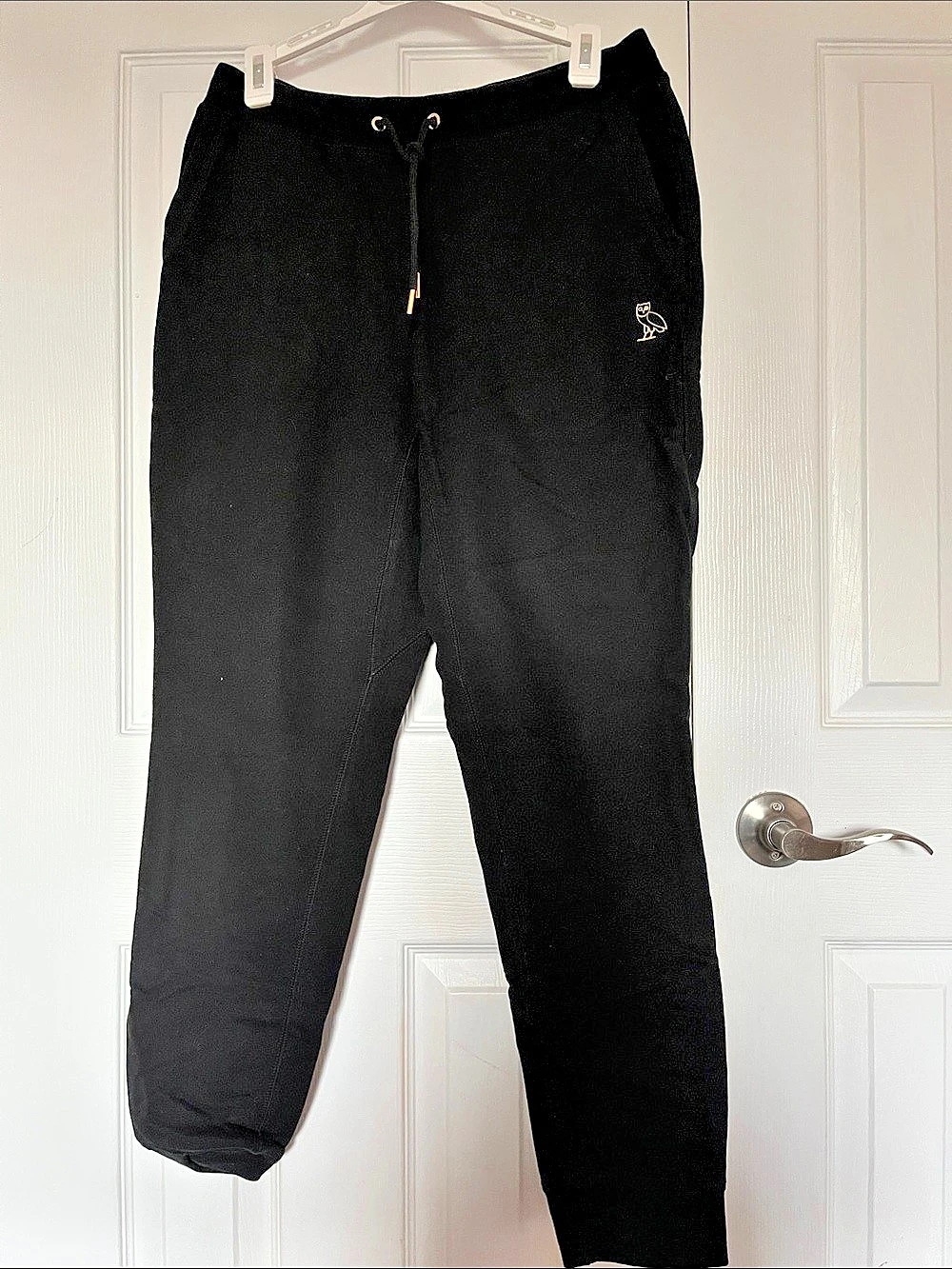 Ovo Black Jogger Pants Size Small